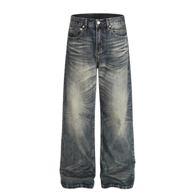 AQUES Washed Core Denim