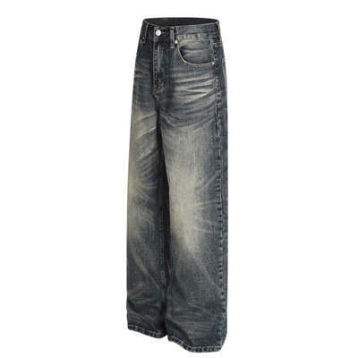 AQUES Washed Core Denim