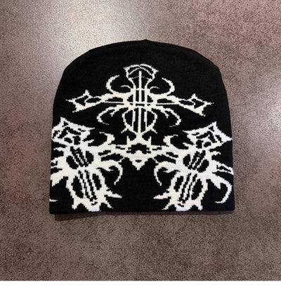 Cross Tribal Beanie