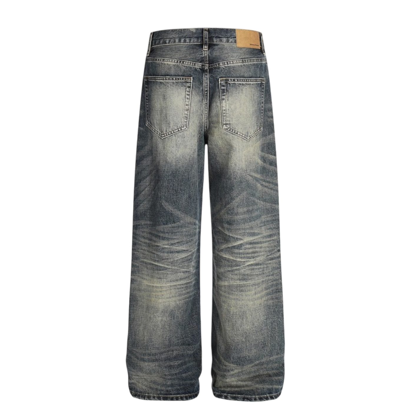AQUES Washed Core Denim