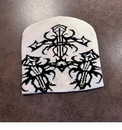 Cross Tribal Beanie