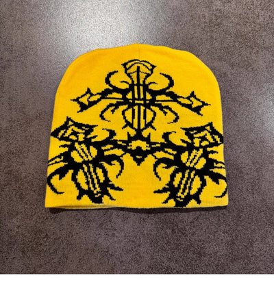 Cross Tribal Beanie