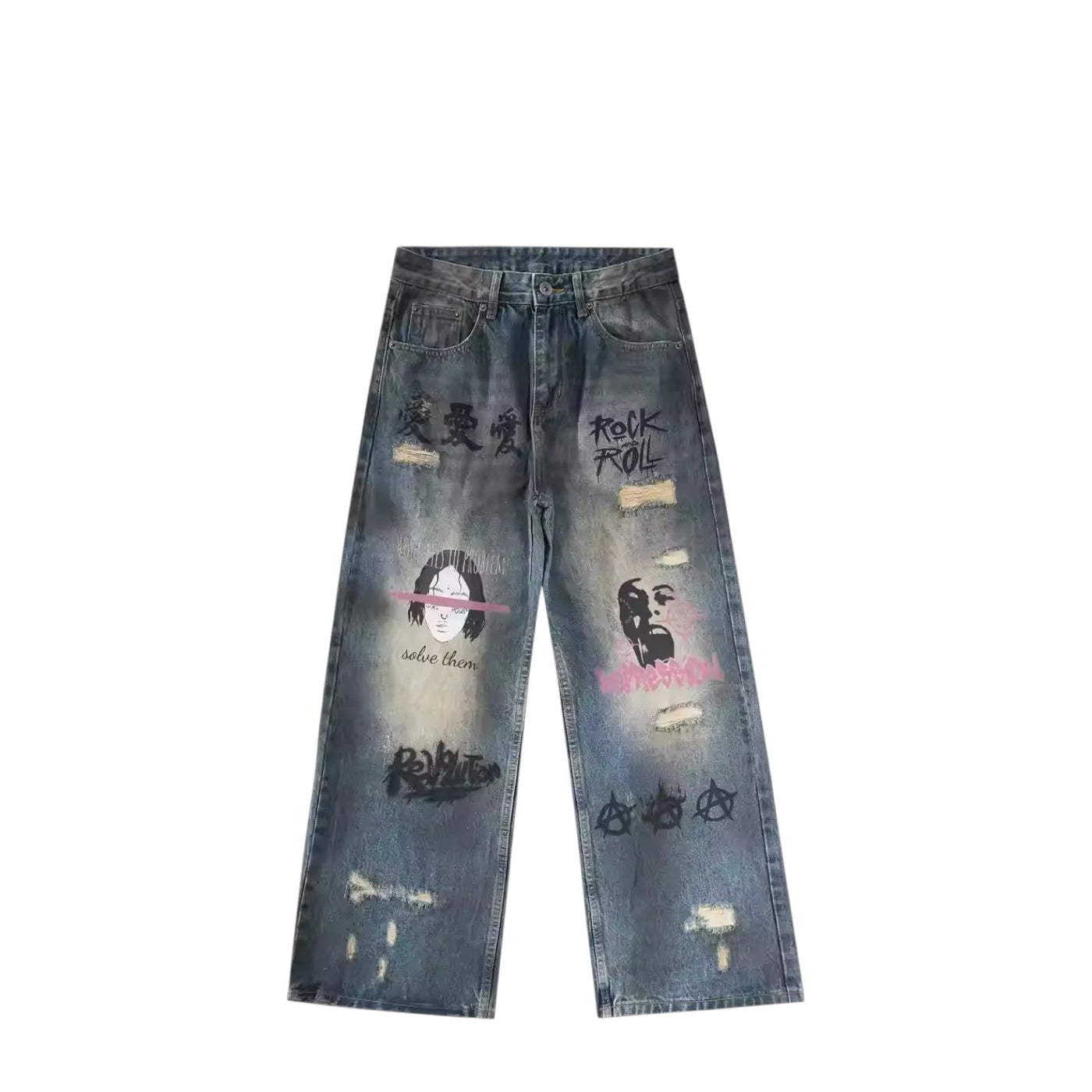 Rebel Graffiti Denim 
