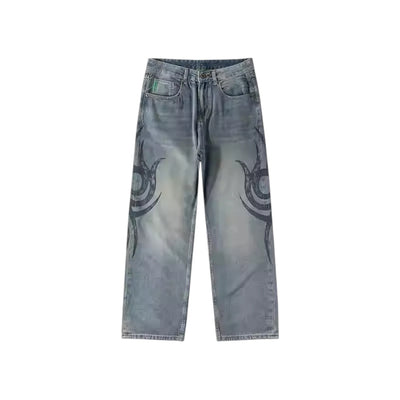 Tribal Flame Denim 